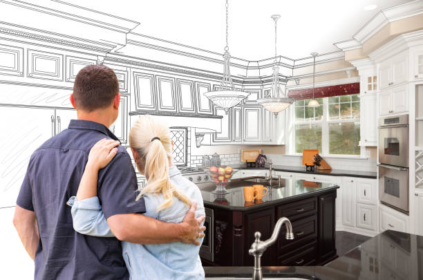 Professional Cabinet Installation technician working in Jefferson, WI